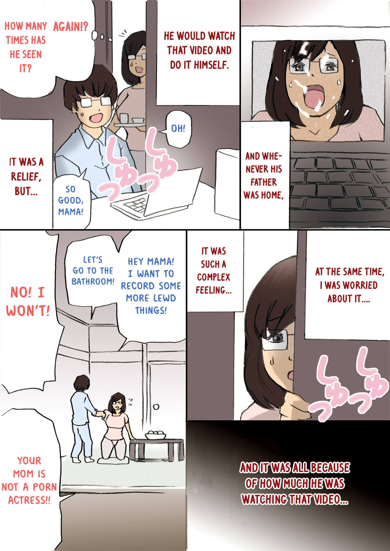 Hentai Manga Comic-Mama, Let's Film It-Read-29